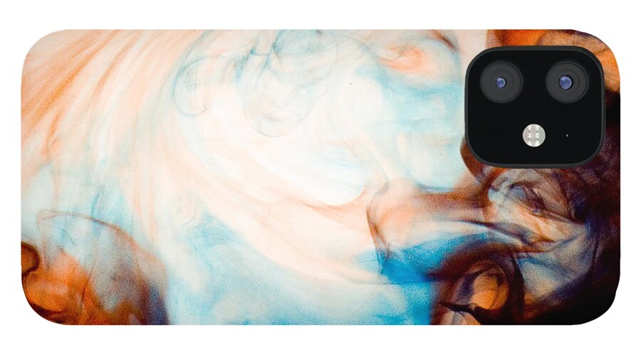 Ink iPhone 12 Case featuring the photograph Ink Swirls 001 by Clayton Bastiani