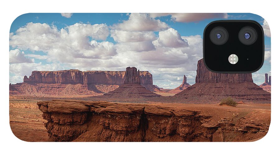 Monument Valley iPhone 12 Case featuring the photograph John Ford's Point by Mimi Ditchie