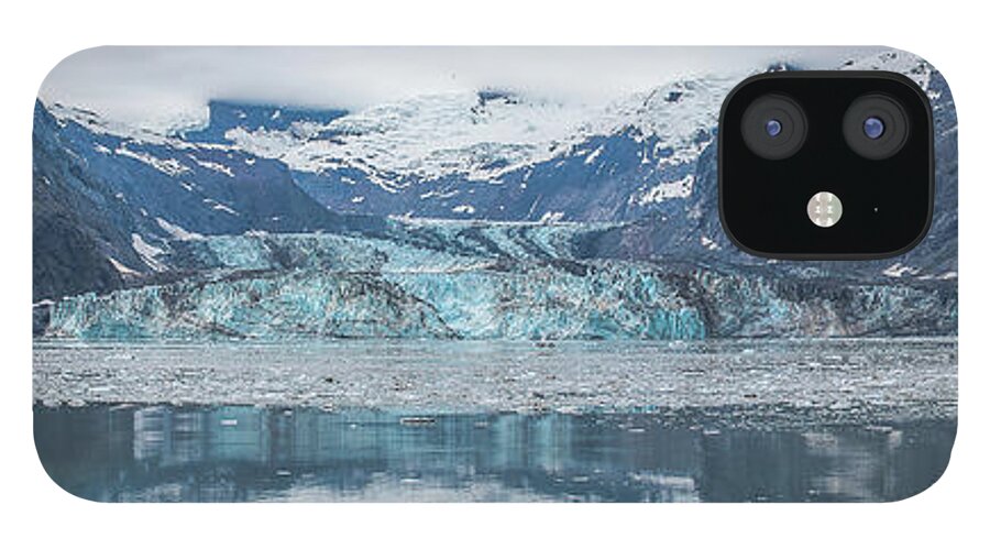 Glacier iPhone 12 Case featuring the photograph John Hopkins Glacier by David Kirby