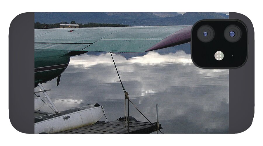 Seaplane iPhone 12 Case featuring the photograph Lake Hood - Anchorage, Alaska by Annekathrin Hansen