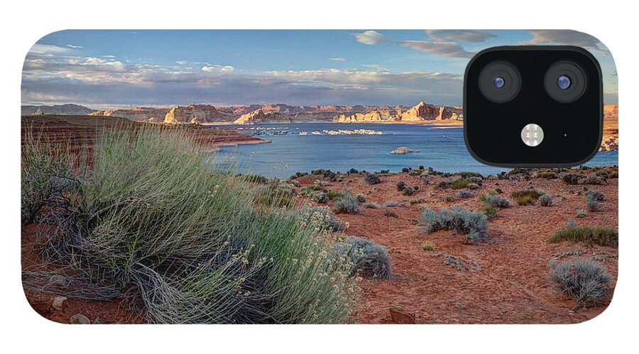 Lake Powell iPhone 12 Case featuring the photograph Lake Powell Page Arizona by Wayne Moran