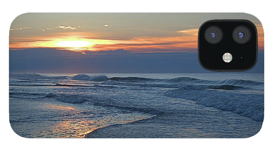 Seas iPhone 12 Case featuring the photograph Late Sunrise I I by Newwwman