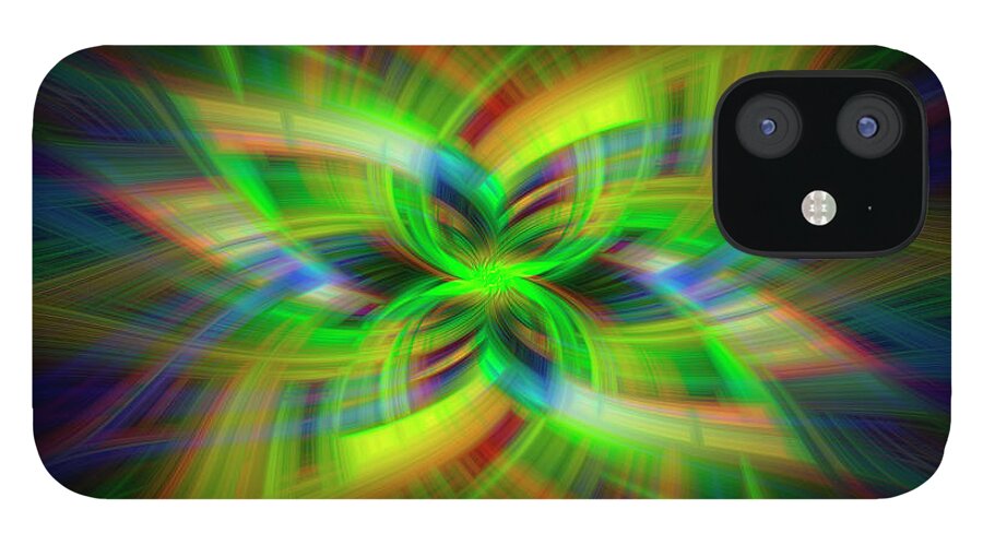 Abstracts iPhone 12 Case featuring the photograph Light Abstract 1 by Kenny Thomas