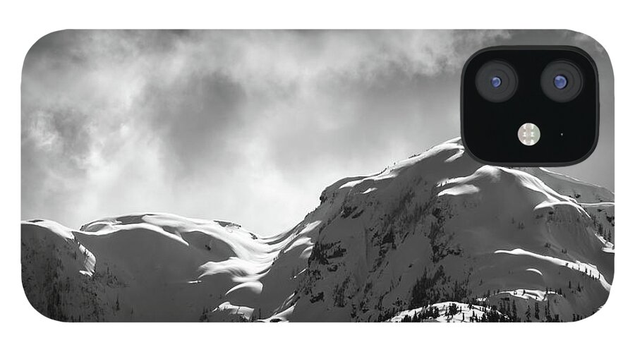 Mountain iPhone 12 Case featuring the photograph Light from above by David Hillier