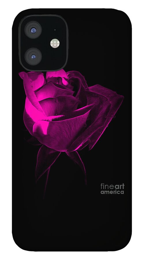 Rose iPhone 12 Case featuring the photograph Love Spell by Krissy Katsimbras