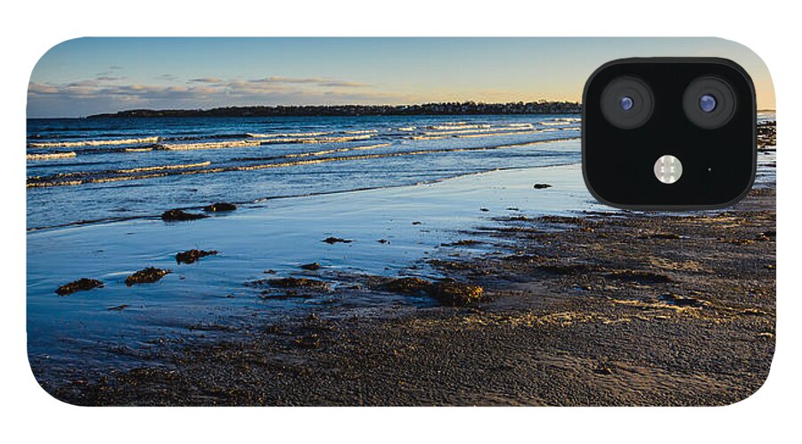Low Tide iPhone 12 Case featuring the photograph Low Tide in Winter by Robert McKay Jones