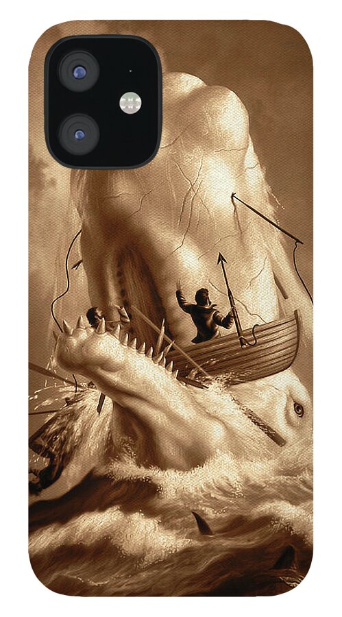 Moby Dick 2 iPhone 12 Case by Jerry LoFaro | Fine Art America