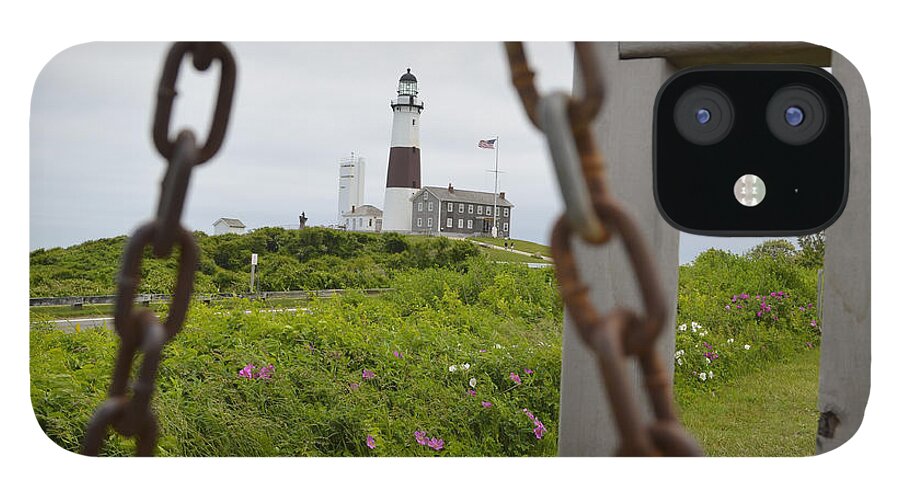 Montauk iPhone 12 Case featuring the photograph Montauk Lighthouse by Erik Burg