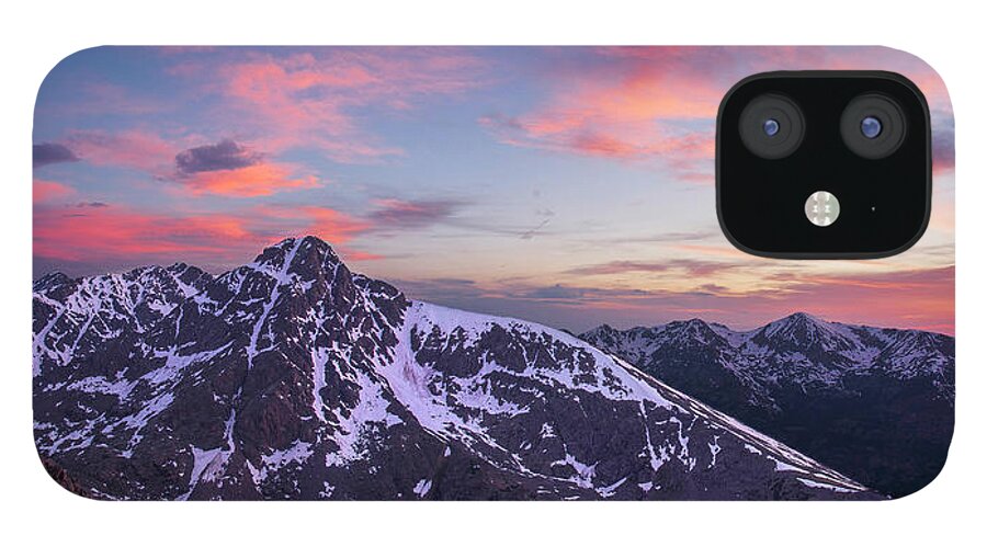Fabulous iPhone 12 Case featuring the photograph Mount of the Holy Cross Panorama by Aaron Spong
