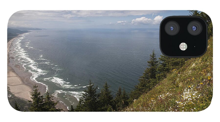Coast iPhone 12 Case featuring the photograph Mountain and Beach by Robert Potts