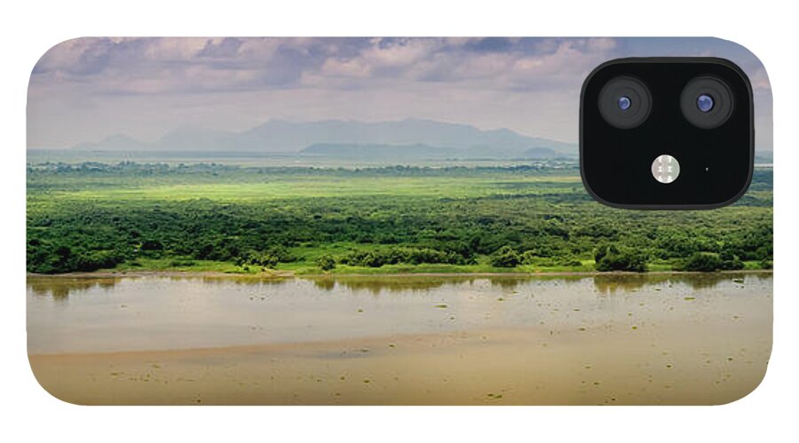 Ecuador iPhone 12 Case featuring the photograph Mountain beyond the River by Daniel Murphy