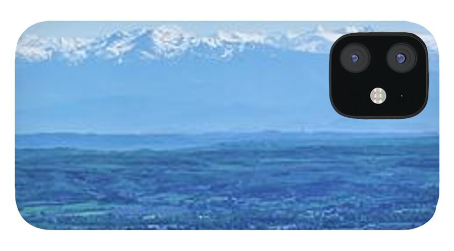 Adornment iPhone 12 Case featuring the photograph Mountain Scenery 16 by Jean Bernard Roussilhe