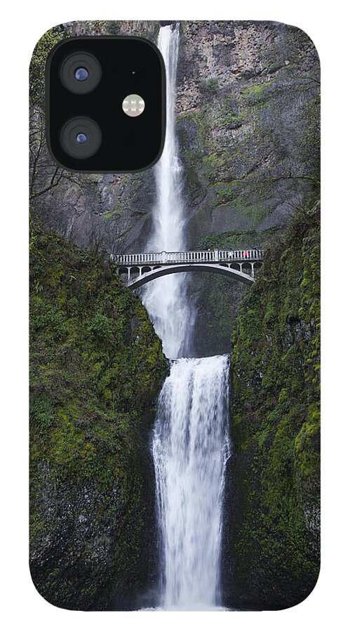 Multnomah Falls iPhone 12 Case featuring the photograph Multnomah Falls by Rick Pisio