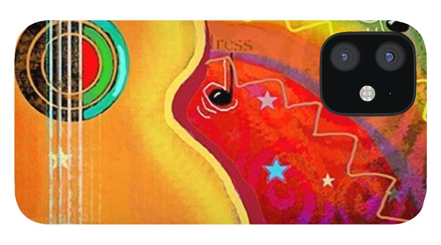 Digitalart iPhone 12 Case featuring the photograph Musical Whimsy Painting By Svetlana by Svetlana Novikova