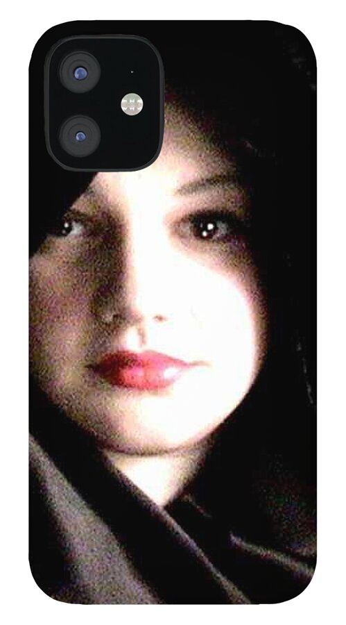 Self Photo iPhone 12 Case featuring the photograph Myself by Scarlett Royale