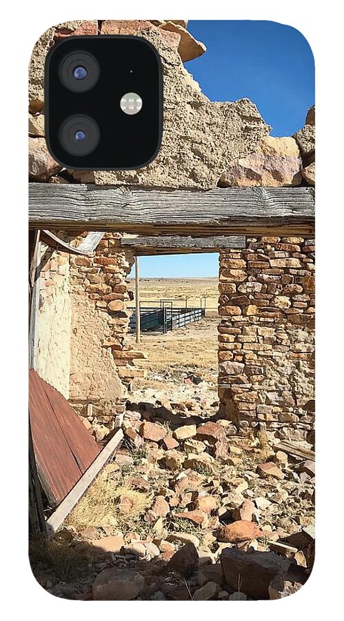 Stone iPhone 12 Case featuring the photograph Mystery Ranch No. 2 by Brad Hodges