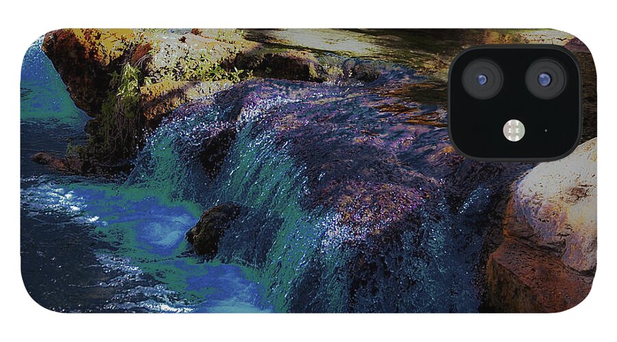 Springs iPhone 12 Case featuring the photograph Mystical Springs by DigiArt Diaries by Vicky B Fuller