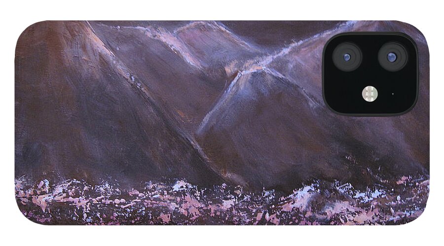 Expressionism iPhone 12 Case featuring the painting Mythological Journey by Roberta Rotunda
