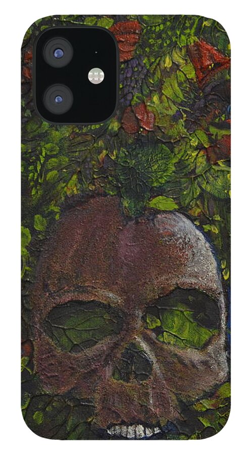 Social Commentary iPhone 12 Case featuring the painting Natural Order A Declaration of Victory and Peace by Rod B Rainey