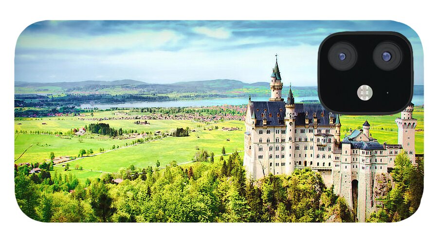 Palace iPhone 12 Case featuring the photograph Neuschwanstein Castle by Kevin McClish