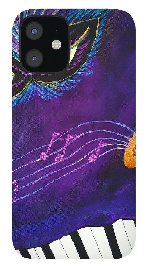 New Orleans iPhone 12 Case featuring the painting New Orleans Inspired by Lynne McQueen
