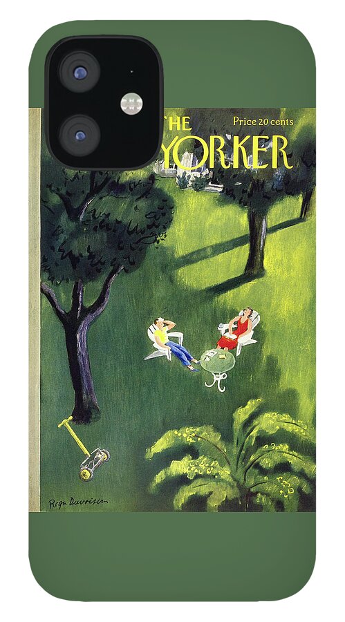 New Yorker August 12 1950 iPhone 12 Case