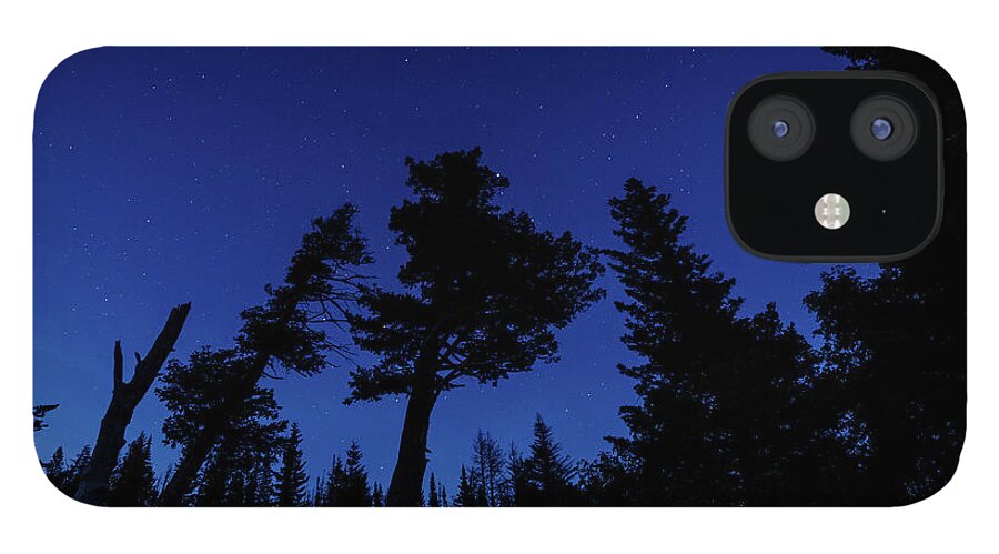 Glacier iPhone 12 Case featuring the photograph Night Giants by Margaret Pitcher