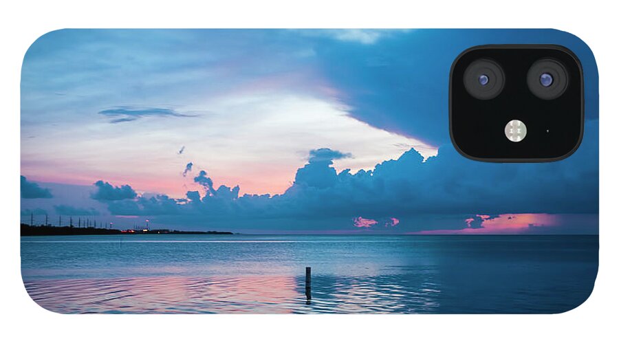 Conch Key iPhone 12 Case featuring the photograph Now the Day is Over by Ginger Wakem