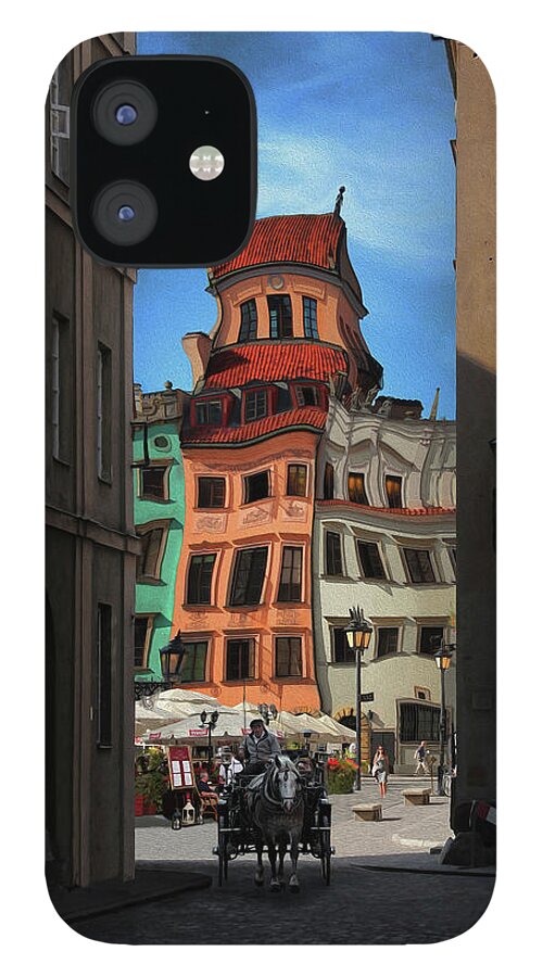 Old Town iPhone 12 Case featuring the photograph Old Town in Warsaw #14 by Aleksander Rotner