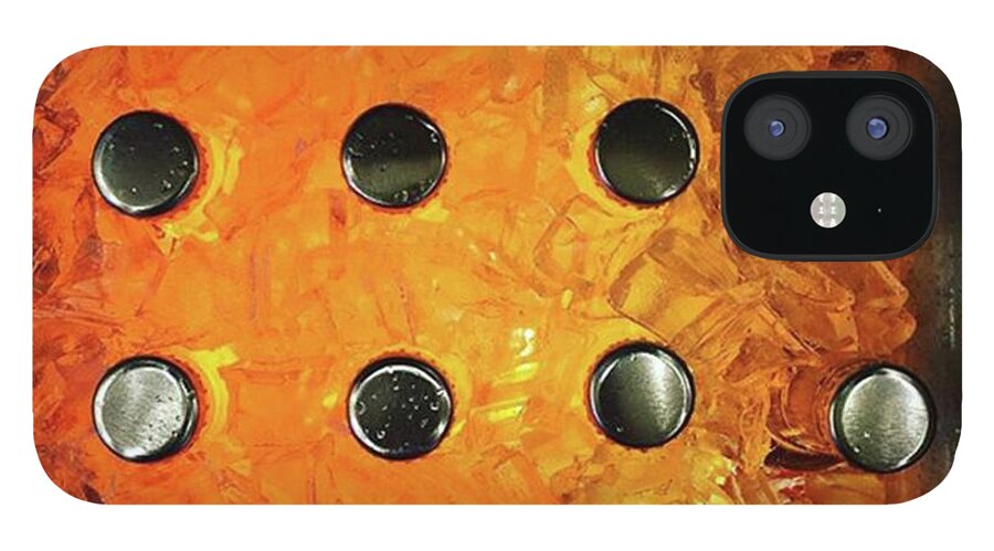 Seatac iPhone 12 Case featuring the photograph Orange Pop! #orange #pop #sodapop by Ginger Oppenheimer