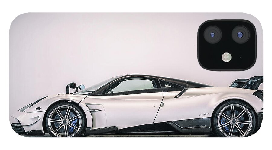 Pagani Huayra iPhone 12 Case featuring the photograph #Pagani #Huayra BC by ItzKirb Photography