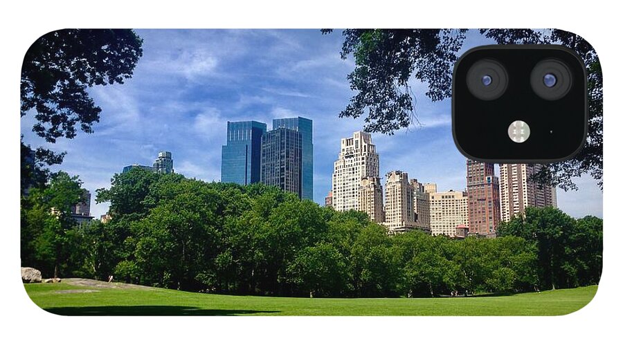 Central Park iPhone 12 Case featuring the photograph Park #1 by Dennis Richardson