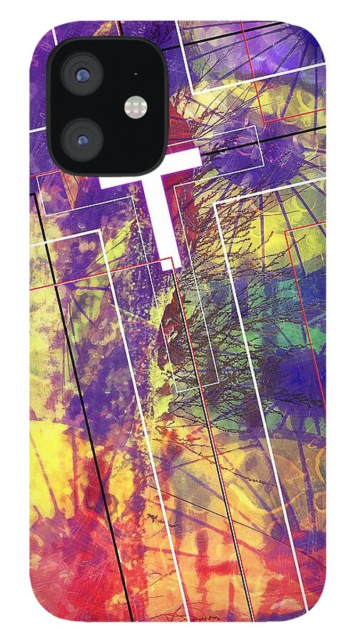 Jesus iPhone 12 Case featuring the digital art Patience by Payet Emmanuel