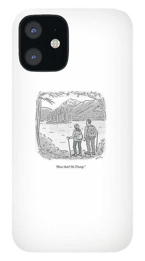 Peaceful Hikers iPhone 12 Case