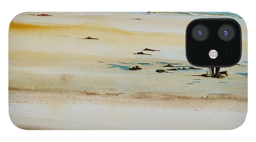 Chatham iPhone 12 Case featuring the painting Pleasant Bay Clammer by Paul Gaj