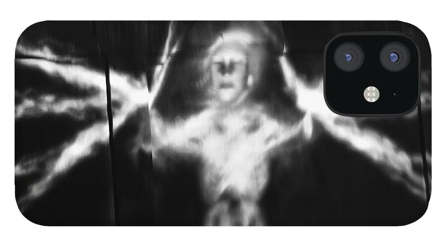 Scary iPhone 12 Case featuring the photograph Poltergeist by Diana Haronis
