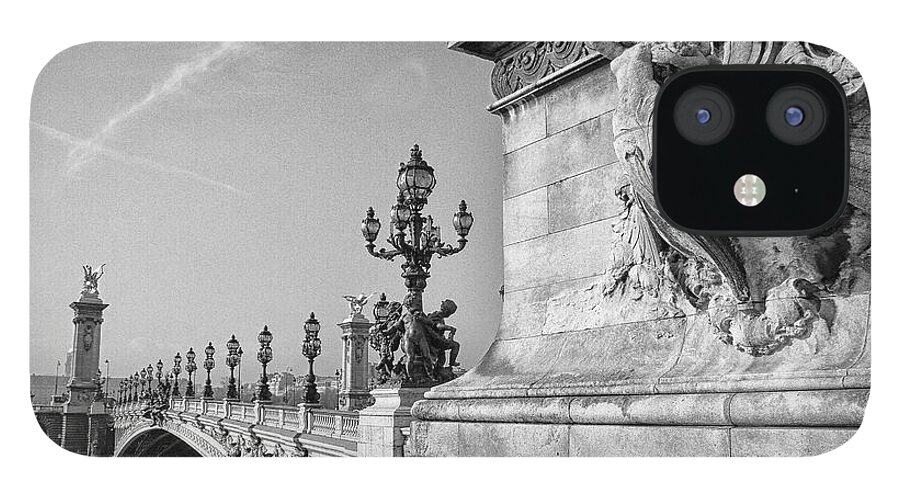 Pont Alexandre iPhone 12 Case featuring the photograph Pont Alexandre by Diana Haronis