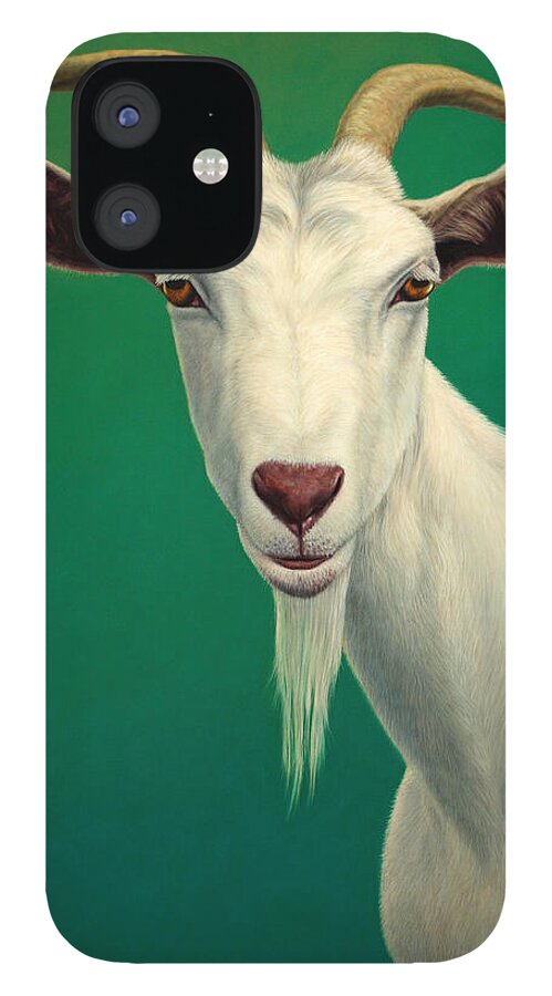 Portrait of a Goat IPhone 12 Case for Sale by James W Johnson