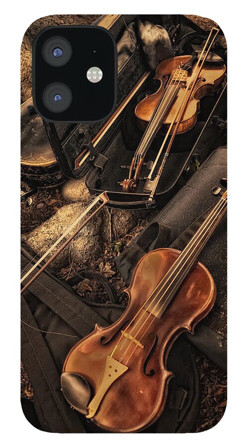 Violin iPhone 12 Case featuring the photograph Possibilities by Robin-Lee Vieira