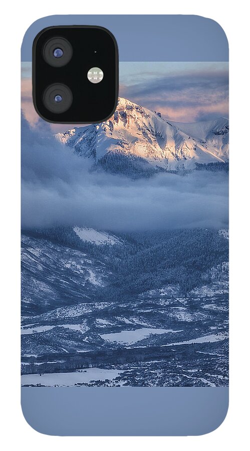 San Juan Mountains iPhone 12 Case featuring the photograph Precipice Smiling by Denise Bush