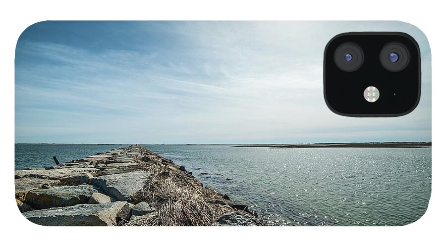 Provincetown iPhone 12 Case featuring the photograph Provincetown Breakwater by Michael James