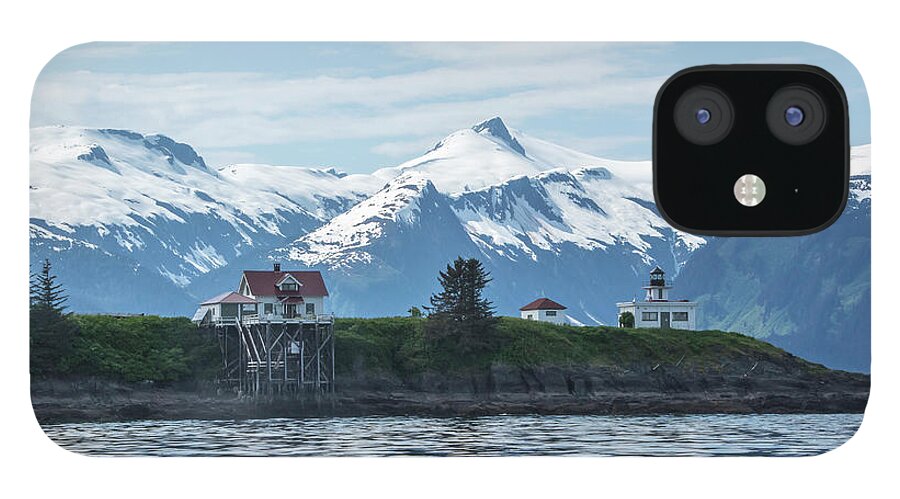 Alaska iPhone 12 Case featuring the photograph Pt. Retreat by David Kirby
