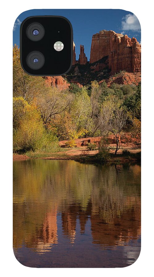 Sedona iPhone 12 Case featuring the photograph Reflections of Sedona by Joshua House