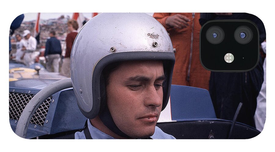 Roger Penske iPhone 12 Case featuring the photograph Roger Penske on pregrid by Robert K Blaisdell