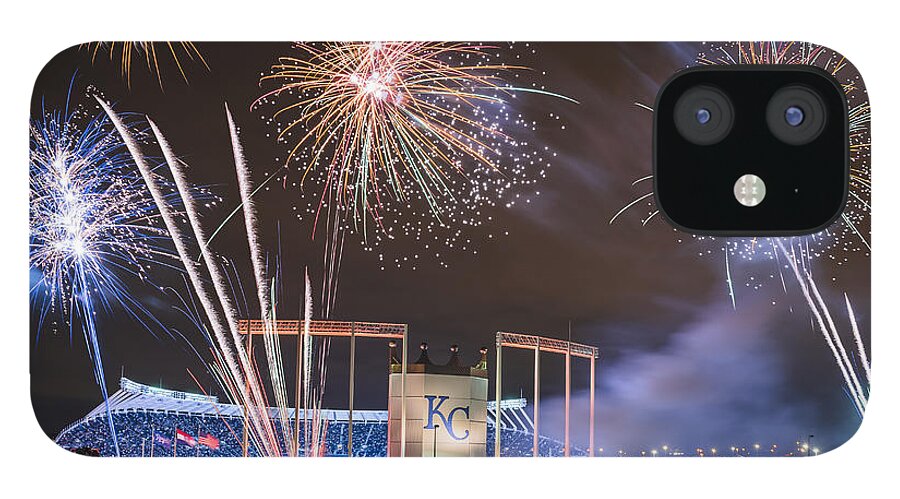 Kansas City Royals iPhone 12 Case featuring the photograph Royal Win by Ryan Heffron