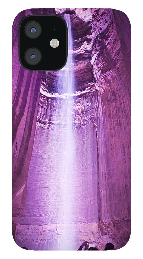 Scenery iPhone 12 Case featuring the photograph Ruby Falls by Kenneth Albin
