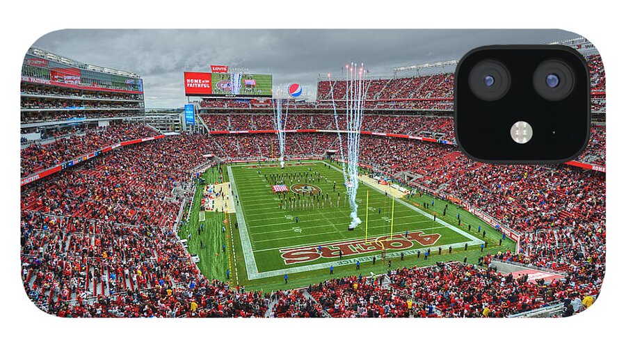 San Francisco 49ers Levi's Stadium iPhone 12 Case by Mark Whitt - Fine Art  America