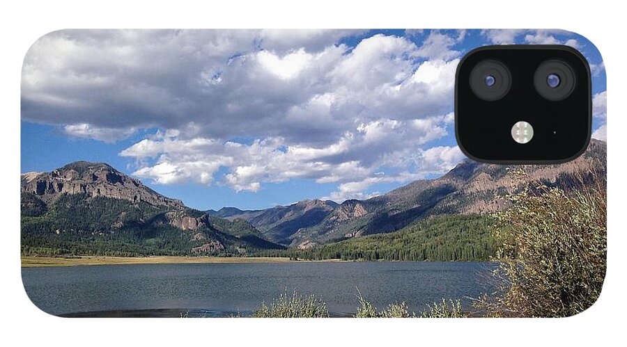 San Juan Mountains iPhone 12 Case featuring the photograph San Juan Lake by Jeff Hubbard