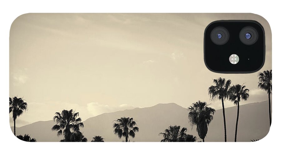 Sunset iPhone 12 Case featuring the photograph Santa Barbara I Toned by David Gordon