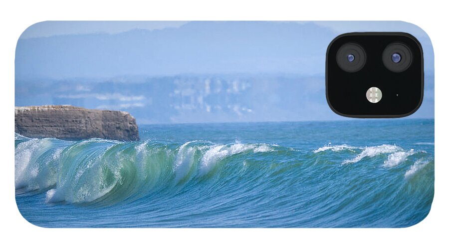 Richard Kimbrough Photography iPhone 12 Case featuring the photograph Santa Cruz Surf by Richard Kimbrough